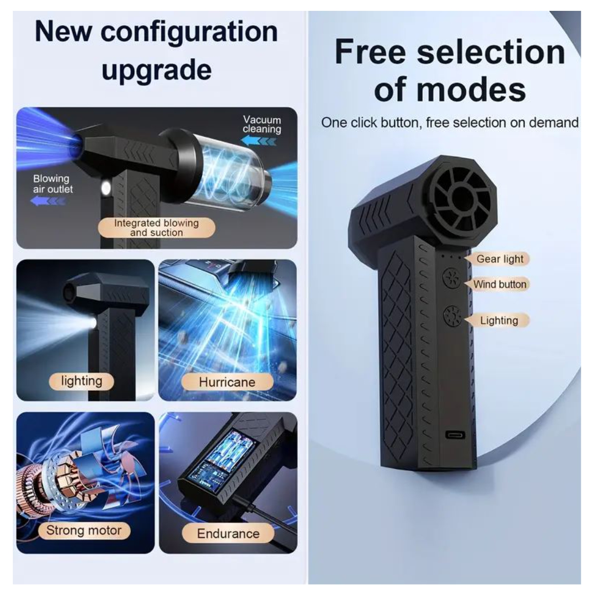 Miniatura 5 de Sopladora Aspiradora Accesorios estuche